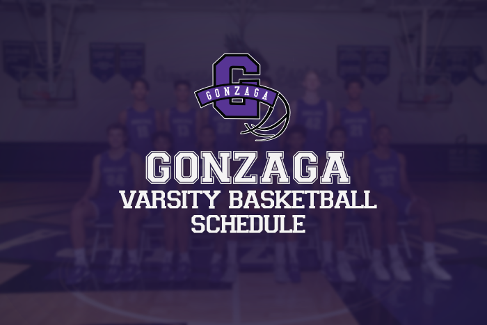 Gonzaga Varsity Basketball Schedule 2021-2022